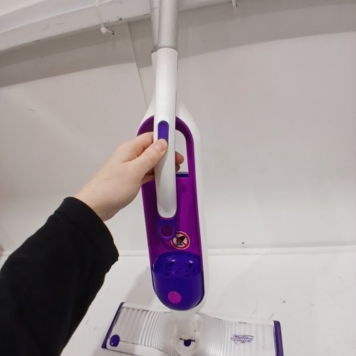 SWIFFER POWER MOP FOR HARDWOOD & TILE FLOORS- ** MOP ONLY** - WHITE/PURPLE - (MODEL: 90499459) image 2