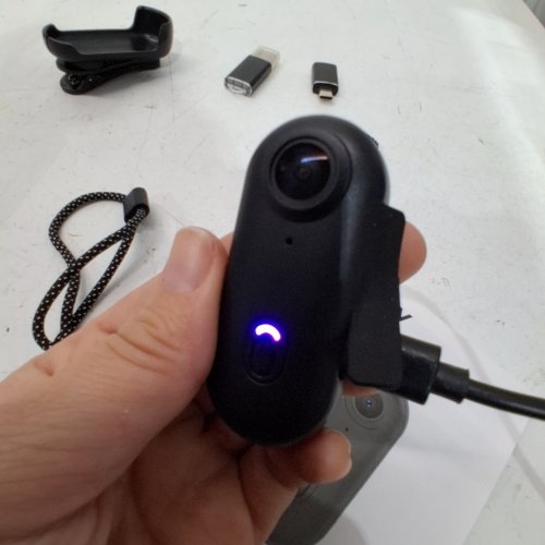 BOBLOV WERABLE MINI BODY CAMERA WITH 360°ROTATABLE CLIP & MAGNETIC CLIP - 64G - 4K - BLACK (MODEL:W4) image 2