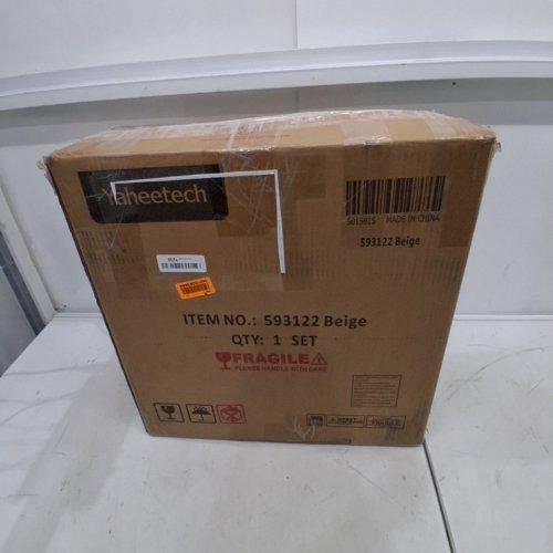 YAHEETECH CAT TREE CAT TOWERS CAT CONDO WITH PLATFORM - 54" -BEIGE (MODEL: 593122) image 4