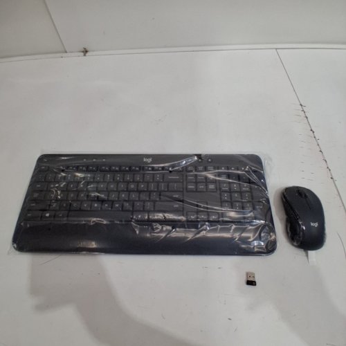 2PC LOGITECH ADVANCED WIRELESS KEYBOARD AND MOUSE COMBO - BLACK (MODEL: MK545) image 2