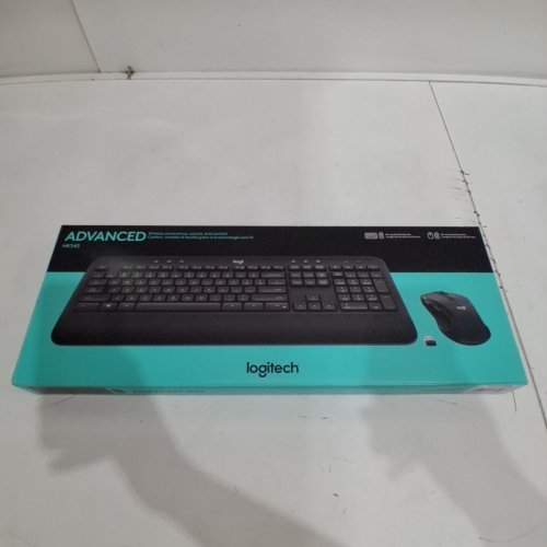 2PC LOGITECH ADVANCED WIRELESS KEYBOARD AND MOUSE COMBO - BLACK (MODEL: MK545) image 3
