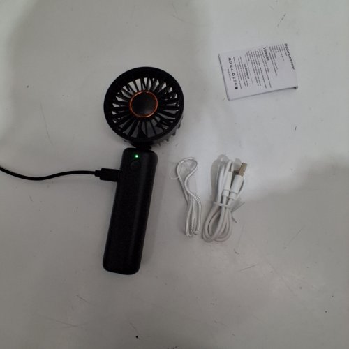 RECHARGEABLE MINI PERSONAL FAN - BLACK (MODEL: M20) image 2