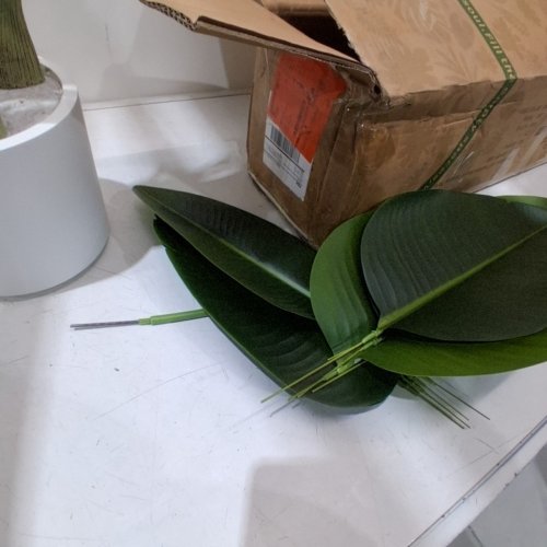 ARTIFICIAL BIRD OF PARADISE FAUX PLANT - 6FT - WHITE POT (MODEL: LRJ-BP-1.8M) image 4