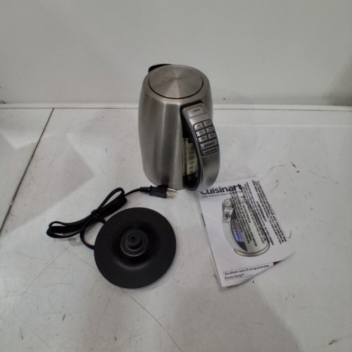 1.7L CUISINART PERFECTEMP CORDLESS PROGRAMMABLE KETTLE MODEL: CPK-17C image 3