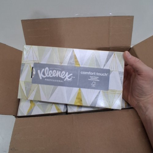11PK KLEENEX FACIAL TISSUE - FLAT BOXES - 125 PER BOX (MODEL: 03076) image 3