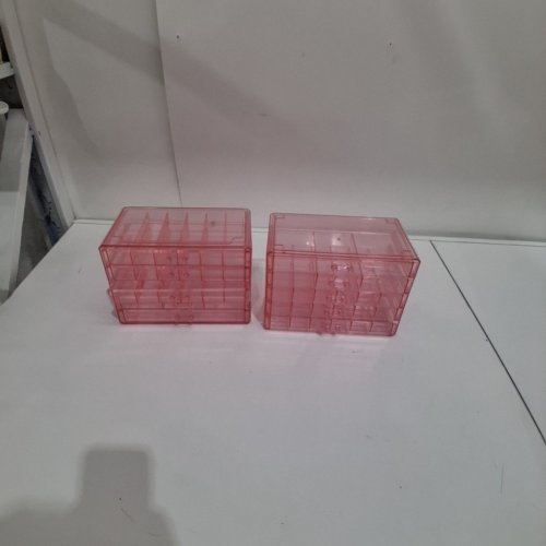 2PK PROCASE 10-LAYER ACRYLIC STORAGE ORGANIZERS - PINK (STYLE: TMSSH03-10PINK) image 3