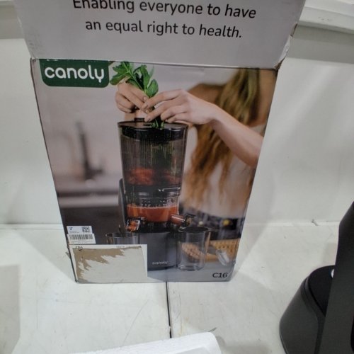 CANOLY COLD PRESS 3-IN-1 SLOW JUICER - BLACK (MODEL: C16) image 5
