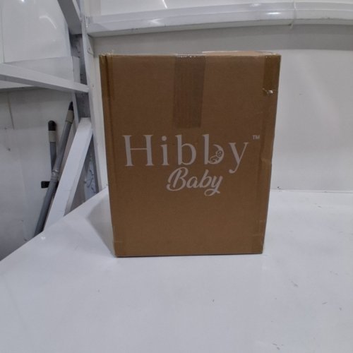 HIBBY BABY NON-SLIP BATH SEAT ON SUCTION CUPS WITH LED TEMPERATURE DISPLAY AND ACCESSORIES - 6M+ - BEIGE image 3