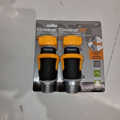 2 MELNOR XT EZ-FLOW CONTROL VALVE - ORANGE / BLACK (MODEL: 355) image 2