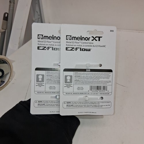 2 MELNOR XT EZ-FLOW CONTROL VALVE - ORANGE / BLACK (MODEL: 355) image 3