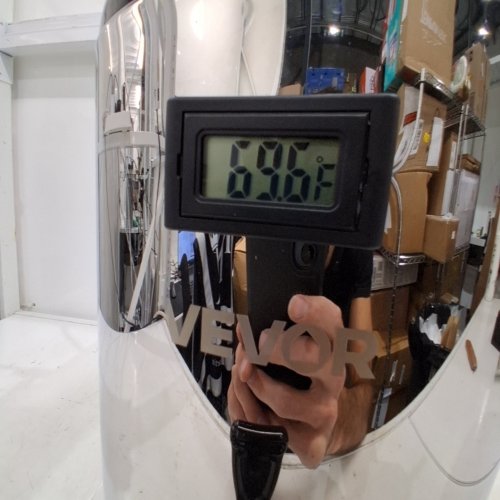 THERMAL DRINK SERVER WITH SPIGOT & TEMP DISPLAY FOR HOT AND COLD BEVERAGES - 2GAL - SILVER (MODEL: WNS-D2) image 2