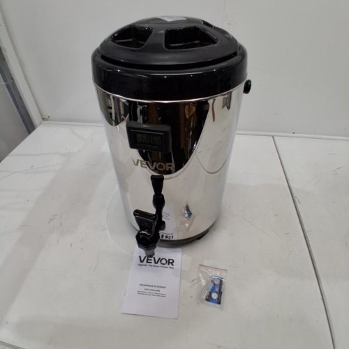 THERMAL DRINK SERVER WITH SPIGOT & TEMP DISPLAY FOR HOT AND COLD BEVERAGES - 2GAL - SILVER (MODEL: WNS-D2) image 3