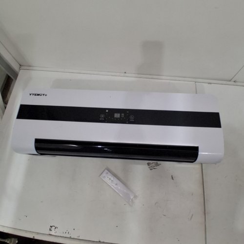 VYEMOYO WALL-MOUNTED ELECTRIC INDOOR HEATER AND FAN WITH REMOTE - 1500W - WHITE (MODEL: B-02) image 3