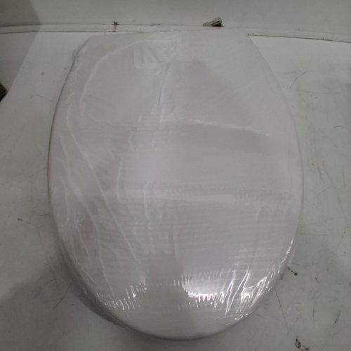 GARVEE SOFT CLOSE HINGE NON-SLIP ELONGATED TOILET SEAT - 18.5" - WHITE (MODEL: PH0_16EXDA3Y) image 2