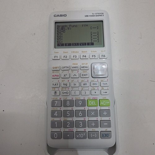 CASIO GRAPHING CALCULATOR WITH 3MB FLASH MEMORY - WHITE (MODEL: FX-9750GIII-WE) image 2
