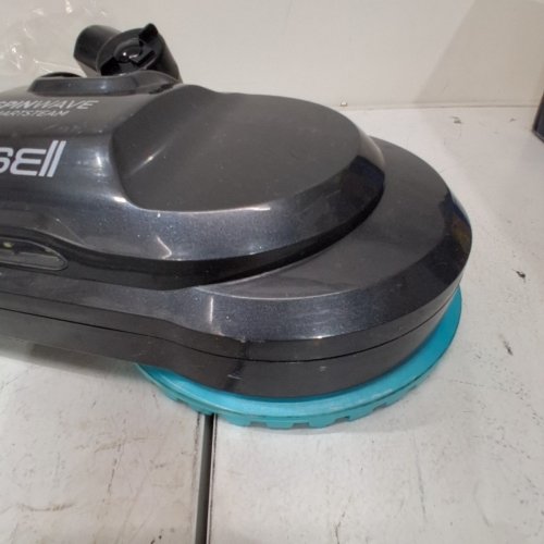 BISSELL SPINWAVE SMARTSTEAM SCRUBBING & SANITIZING SPIN MOP - 1380W - GREY/BLUE (MODEL: 3712C) image 4