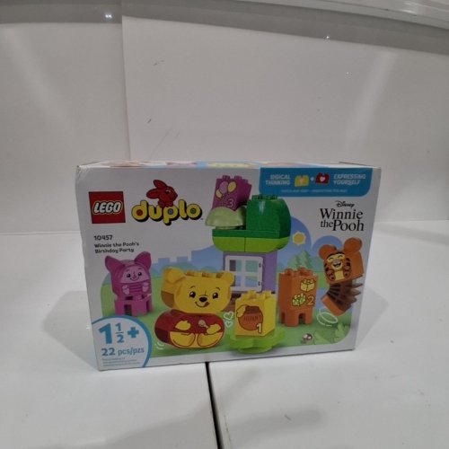 22PC LEGO DUPLO DISNEY WINNIE THE POOH BIRTHDAY PARTY BUILDING SET (MODEL: 10457) image 4