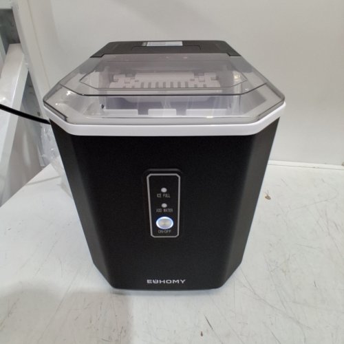 EUHOMY COUNTERTOP ICE MAKER - MAKES 26LBS/DAY - BLACK (MODEL: IM011-B) image 2