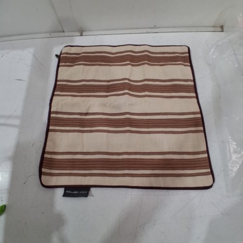 CHRIS LOVES JULIA X LOLOI ACCENT PILLOW COVER - 18" X 18" - CHESTNUT/BROWN image 2