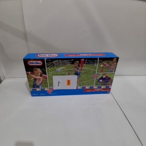 LITTLE TIKES TOTSPORTS T-BALL SET WITH 5 BALLS - PINK/PURPLE (MODEL: 642760) image 4