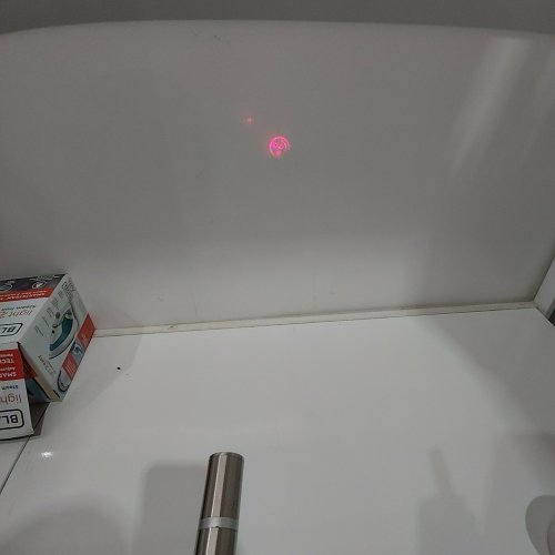 INTERACTIVE RECHARGEABLE USB LASER POINTER CAT TOY - SILVER image 2