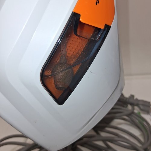 BISSELL POWERFRESH PET LIFT-OFF MULTI-SURFACE PUSH & HAND HELD STEAM CLEANER MOP - ORANGE/WHITE (MODEL: 1544A) image 4