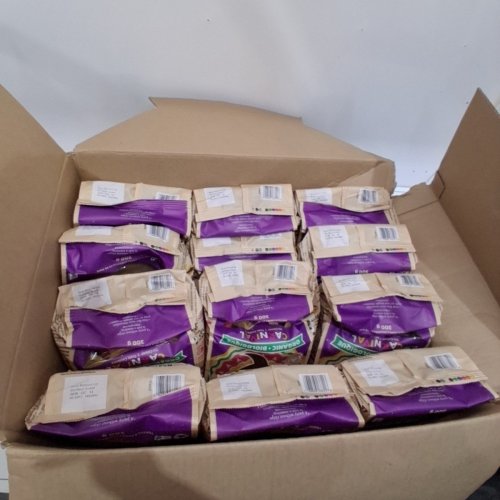 12 *EXPIRES SOON* QUE PASA ORGANIC CARNIVAL TRI-COLOUR TORTILLA CHIPS - 300G EACH image 4