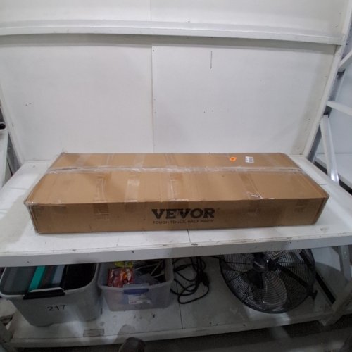 VEVOR STAND ALONE PODIUM STAND/LECTERRN WITH STORAGE SHELF - 47" - CLEAR/BLACK - (MODEL: YKB001H) image 7