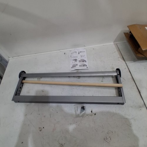 KENLEY WALL MOUNT OR TABLE TOP BUTCHER PAPER DISPENSER HOLDER AND CUTTER - 24" - STEEL image 3