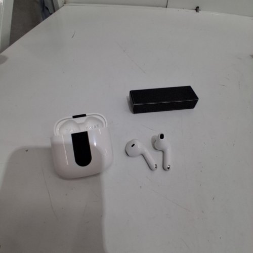TRUE WIRELESS BLUETOOTH EARBUDS WITH CHARGING CASE - 4 ENC NOISE CANCELLATION, 50H PLAYBACK, LED DISPLAY, TOUCH CONTROL, IPX7 WATERPROOF - WHITE (MODEL: A9) image 3