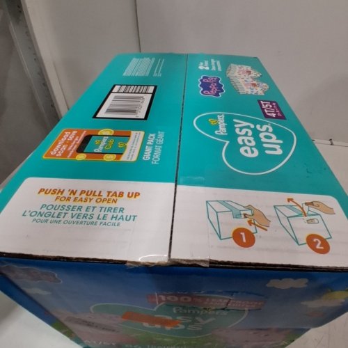 86PK PAMPERS EASY UPS DISPOSABLE TRAINING UNDERWEAR - 4T-5T - PEPPA PIG image 2