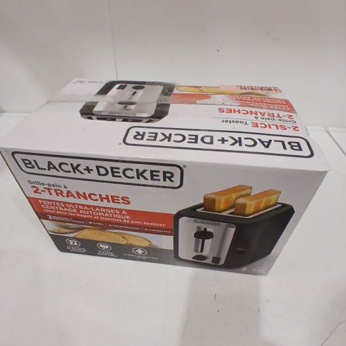 BLACK+DECKER 2-SLICE COUNTERTOP TOASTER - BLACK (MODEL: TR7827-18DC) image 6