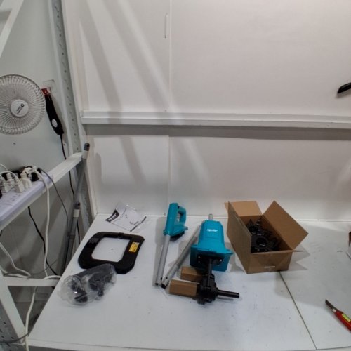 MELLIF CORDLESS TILLER CULTIVATOR - 18 V (COMPATIBLE WITH MAKITA) - TEAL (MODEL: MFWRTL03) image 3