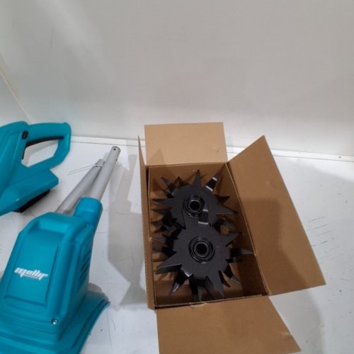 MELLIF CORDLESS TILLER CULTIVATOR - 18 V (COMPATIBLE WITH MAKITA) - TEAL (MODEL: MFWRTL03) image 4