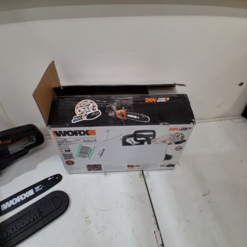 WORX 10" POWER SHARE CORDLESS CHAINSAW WITH AUTO-TENSION **TOOL ONLY** - 20V (MODEL: WG322) image 5