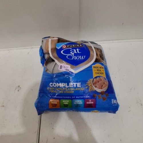 PURINA CAT CHOW WITH REAL CHICKEN - COMPLETE ADVANCED NUTRITION - 8KG image 2