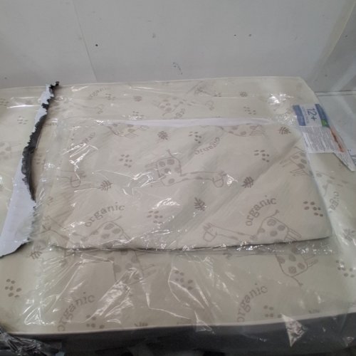 2PC SIMMONS ORGANIC CRIB AND TODDLER MATTRESS SLEEP BUNDLE - 27" X 51.5" - CREAM (MODEL: 4593) image 4