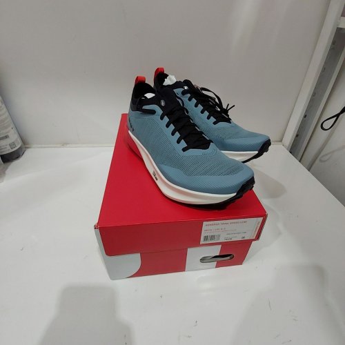 MEN'S MAMMUT AENERGY TRAIL SPEED LOW SHOES - 9.5 - NEBLA / MAMMUT RED (MODEL: 3090-00160-50673) image 3