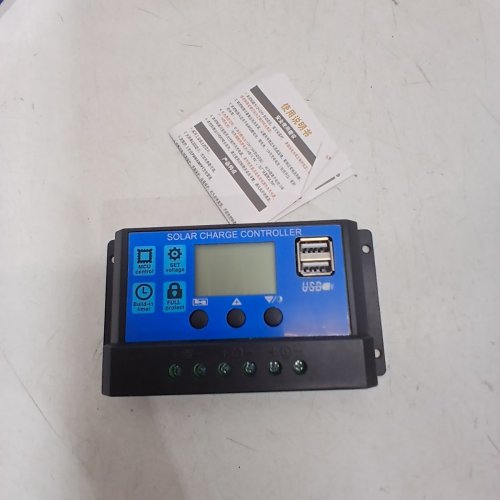 SOLAR CHARGE CONTROLLER - 12V/24V - BLUE image 2