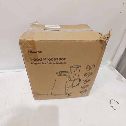 REEMIX VEGETABLE CUTTING FOOD PROCESSOR - WHITE (MODEL: GSE002) image 6