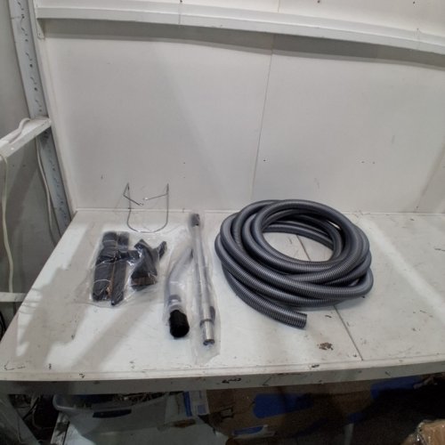 VPC CENTRAL VACUUM LOW VOLTAGE BASIC AIR ACCESSORY KIT - 30FT - SILVER image 2