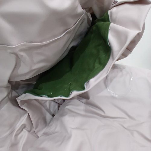ZEARNA SELF INFLATING/DEFLATING AIR MATTRESS - QUEEN - 80" X 60" X 13" - GREEN image 4