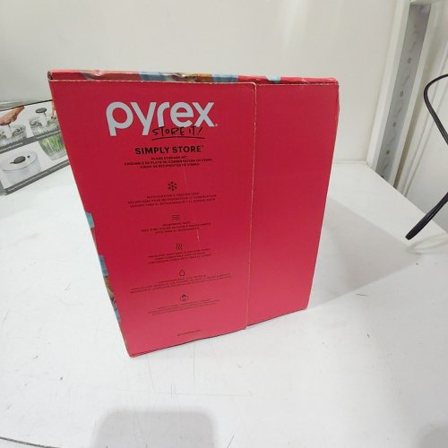 20PC PYREX SIMPLY STORE GLASS STORAGE SET - MULTI-COLOURS image 3