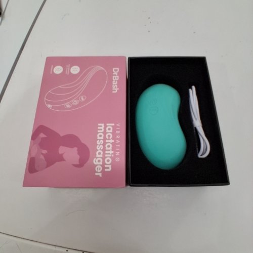 DRBASH VIBRATING LACTATION MASSAGER - GREEN image 3
