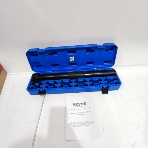 13PC VEVOR HEAVY DUTY INNER TIE ROD REMOVAL TOOL KIT WITH STORAGE CASE - 1/2" DRIVE TUBE - BLACK/BLUE (MODEL: XC1049) image 2