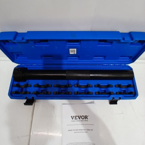 13PC VEVOR HEAVY DUTY INNER TIE ROD REMOVAL TOOL KIT WITH STORAGE CASE - 1/2" DRIVE TUBE - BLACK/BLUE (MODEL: XC1049) image 3