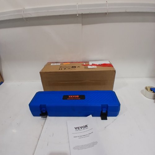 13PC VEVOR HEAVY DUTY INNER TIE ROD REMOVAL TOOL KIT WITH STORAGE CASE - 1/2" DRIVE TUBE - BLACK/BLUE (MODEL: XC1049) image 4