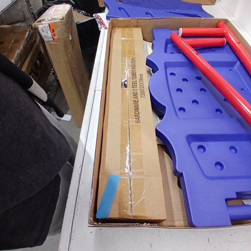 DELTA CHILDREN MARVEL SPIDEY AND AMAZING FRIENDS PLASTIC BED FRAME - TODDLER - BLUE/RED (MODEL: BB81530SM) image 6