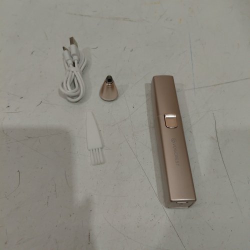 VOGCREST 2 IN 1 EYEBROW TRIMMER & FACIAL HAIR REMOVER - ROSE GOLD (MODEL: VG-103) image 2