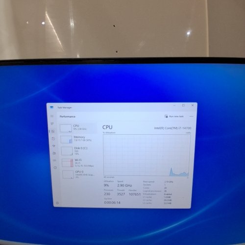 DELL INSPIRON 3030 DESKTOP COMPUTER - INTEL CORE I7-14700 PROCESSOR, 16GB DDR5 RAM, 1TB SSD, WINDOWS 11 PRO - MIST BLUE (MODEL: D32M) image 5